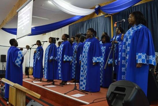 Chorale gospel à l'américaine